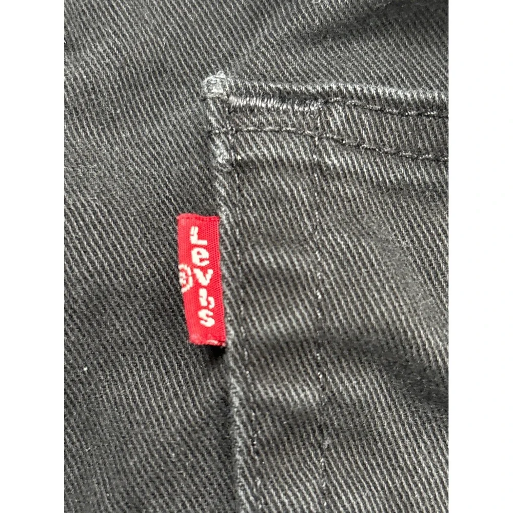 Levi's Men's 541 Athletic Taper Jeans in  Black Stretch Denim Size 34x32